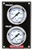 Mini Brake Bias Gauge Panel Vertical Black