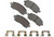 AKEBONO BRAKES ACT2045 PROACT DISK PAD