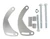 Powermaster PRM860 BRACKET BILLET LS1 LOW MOUNT DRIVER SIDE ONLY 9802 5.7L LS CAMARO/FIREBIRD W/(2