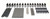COMP Cams Rocker Arm/Pushrod Kit 350-40