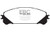 EBC 15+ Lexus NX200t 2.0 Turbo Redstuff Front Brake Pads