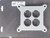 SCE Gaskets SCE355 CARB BASE GSK HOL 4HOLE 10P