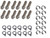 Stage 8 STG8911B CHEV SB HDR KIT 11/4IN