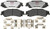 R/M BRAKES EHT729H BRAKE PAD SET