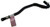 MOTORCRAFT KH441 HEATER HOSE