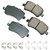 AKEBONO BRAKES EUR1307A EURO PADS