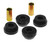 Prothane Dodge B & E Body Front Strut Rod Bushings - Black