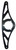 Steering Mount Half Box Black