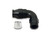 Vibrant 90 Degree High Flow Hose End Fitting for PTFE Lined Hose -16AN