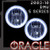 Oracle BMW 5 Series 03-10 LED Fog Halo Kit - ColorSHIFT