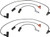 MOTORCRAFT WR6111 IGN WIRE SET