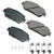 AKEBONO BRAKES ACT908A PROACT DISK PAD