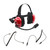 Rugged Radios RGRH80-RD H80 TRACK TALK LINKABLE HEADSET  BRING THE CONVERSATION TO THE TRACK
