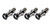 Shock Stud Kit Titanium