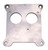 Trans-Dapt TDP2200 SB CHEVY TBI ON TO HOLLEY 4BBL MANIFOLD REAR MOUNT CARBURETOR TO TBI ADAPTER195964 PONTIAC ENGINES