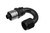Red Horse Performance RHP7180-06-2 06 AN 180 DEGREE CRIMP STYLE HOSE END  BLACK