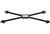 Rear Chassis X-Brace 05-14 Mustang