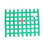 RaceQuip Green SFI Ribbon Window Net
