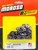 Moroso Quick Fastener - Self Ejecting - 5/16in x .400in - Aluminum - Black - 10 Pack