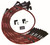 Moroso BBC Over Valve Cover Str Plug Boots HEI Sleeved Ultra Spark Plug Wire Set - Red