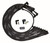 Moroso SBC Under Header 90 Deg Plug Non-HEI Sleeved Ultra Spark Plug Wire Set - Black
