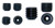 Moroso Ford 302-351W/Dart Iron Eagle Ford Block Oil Restrictor Kit w/.0625 Orifice Diameter