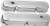 Chrome Steel Valve Cover Chrysler 318-360 Short