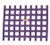 RaceQuip Purple Ribbon Window Net