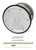 Weld Wide 5 XL Direct MT 15x12 / 5x10.25 BP / 5in. BS Polished Assembly - Mod Beadlock w/6-Dzus Cvr
