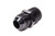 Fragola -10AN x 3/8 NPT Straight Adapter - Black