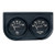 AUTO METER 2345 22-GAUGE CONSOLE,BLK,MEC
