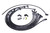 Moroso Chevrolet Big Block Ignition Wire Set - Ultra 40 - Unsleeved - HEI - Under Header - Black