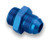 EARLS 985008 Earl's ERL -08 AN Male Aluminum Adapter (O-Ring Seal, Thread Size 0.75 To 16, Blue Anodized)