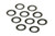 HOLLEY 1008844 Center Squirter Nozzle Gaskets - Pack of 10