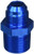 EARLS 981609 Earl's Blue Anodized Aluminum -10AN Male to 3/4" NPT Straight Adapter