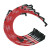 Moroso Ford 351C/390/429/460 Sleeved HEI 135 Ends Ultra Spark Plug Wire Set - Red
