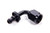 Fragola -8AN Nut x -6AN 90 Degree Push-Lite Hose End For Fuel Cell Conversion - Black