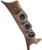 Autometer 10-12 Dodge Ram Gen4 Factory Match Triple Pillar Gauge Kit