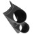 7993 MUSTANG FOX 25/8IN DUAL APILLAR POD BLACK TEXTURED FINIS