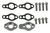 Moroso Chevrolet Small Block Remote Water Pump Adapter Kit (Requires Two -12An Male Fittings)