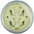 AutoMeter Gauge Quad 3-3/8in. 240 Ohm(e) to 33 Ohm(f) Elec Antique Beige
