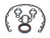 SCE Gaskets SCE11103 TIMING COVER SET SBC