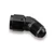Earls Performance EARAT924108ERL BLACK ANO 8 45 DEG MALE TO FEMALE SWIVEL