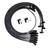 Moroso SBC Under Header Unsleeved Ultra Spark Plug Wire Set - Black