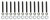 STUD KIT VALVE COVER FORD STAMPED