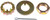 DORMAN 05194 SPINDLE LOCK NUT KIT