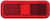 OPTRONICS A44RBP RED LENS FOR RECT CLNCE LIGHT