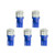 AUTO METER 3286K LED Bulb, Replacement, T3 Wedge, Blue, 5 Pack