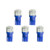 AUTO METER 3286K LED Bulb, Replacement, T3 Wedge, Blue, 5 Pack