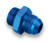 EARLS 985006 Earl's Blue Anodized Aluminum -6 AN Male to 9/16" -18 O-ring Port Adapter